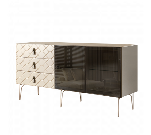 Комод для гостиной Богемия Фарфале (Bogemia Farfalle) БМКМ-4(Fa) [5]